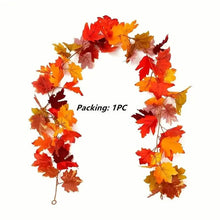 Load image into Gallery viewer, Artificial Maple Leaf Rattan