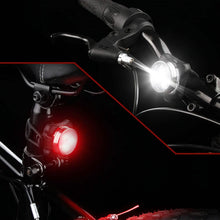 Load image into Gallery viewer, Ascher USB Rechargeable Bike Light Set