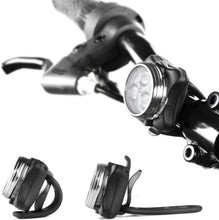 Load image into Gallery viewer, Ascher USB Rechargeable Bike Light Set