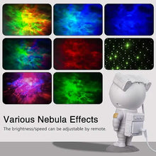 Load image into Gallery viewer, Astronaut Galaxy Starry Sky Projector with Timer Remote