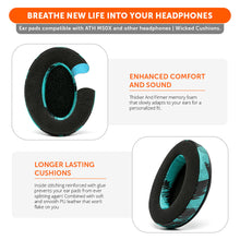 Load image into Gallery viewer, ATH M50X Earpads - Velour Hybrid