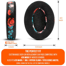 Load image into Gallery viewer, ATH M50X Earpads - Velour Hybrid