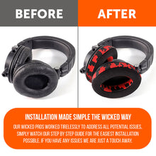 Load image into Gallery viewer, ATH M50X Earpads - Velour Hybrid