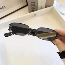 Load image into Gallery viewer, Attractive Sunglasses Square Shape Eyeglasses Metal Black Lenses For Men Women Sun Glasses for Outdoor Travel Driving Sunglasses