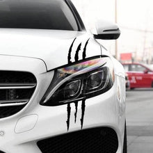 Load image into Gallery viewer, Auto Car Sticker Reflective Monster Claw Scratch Stripe Marks Headlight Decal Car Stickers Monster Claw Marks Headlight Car Sticker Stripes Scratch Decal Vinyl Car Accessories for Sports Cars SUV Pickup Truck Window Motorcycles