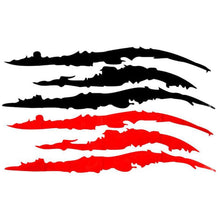 Load image into Gallery viewer, Auto Car Sticker Reflective Monster Claw Scratch Stripe Marks Headlight Decal Car Stickers Monster Claw Marks Headlight Car Sticker Stripes Scratch Decal Vinyl Car Accessories for Sports Cars SUV Pickup Truck Window Motorcycles