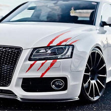 Load image into Gallery viewer, Auto Car Sticker Reflective Monster Claw Scratch Stripe Marks Headlight Decal Car Stickers Monster Claw Marks Headlight Car Sticker Stripes Scratch Decal Vinyl Car Accessories for Sports Cars SUV Pickup Truck Window Motorcycles