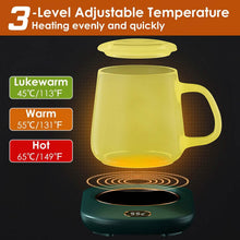 Load image into Gallery viewer, Auto Shut Off USB Coffee Mug Heating Plate with 3 Temperature Setting