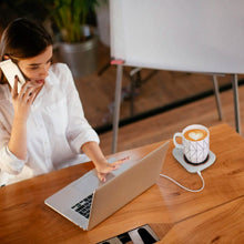 Load image into Gallery viewer, Auto Shut Off USB Coffee Mug Heating Plate with 3 Temperature Setting