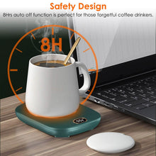 Load image into Gallery viewer, Auto Shut Off USB Coffee Mug Heating Plate with 3 Temperature Setting