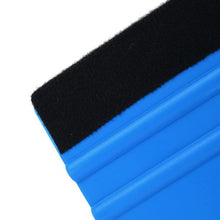 Load image into Gallery viewer, Auto Styling Vinyl Carbon Fiber Window Ice Remover Cleaning Wash Car Scraper With Felt Squeegee Tool Film Wrapping Accessories Vehicle Vinyl Wrap Window Tint Film Plastic Felt Edge Squeegee For Car Vinyl Scraper Decal Applicator