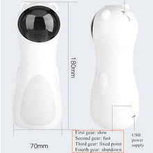 Load image into Gallery viewer, Automatic Cat Toys Teaser Interactive Smart Teasing Pet LED Laser Funny Handheld Mode Electronic Pet USB Charge Toys for Indoor Pet Auto On Off Silent Chase Laser Light Random Speed Pattern Active Cat Toys Hunting Exercise