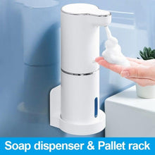 Load image into Gallery viewer, Automatic Foam Soap Dispensers Bathroom Smart Washing Hand Machine With USB Charging White High Quality Material Automatic Touchless Soap Dispenser Rechargeable Foaming Soap Dispense With Adjustable Volume Suitable For Bathroom Office Hotel