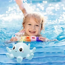 Load image into Gallery viewer, Automatic Induction Water Spray Small Octopus with Light Music Play