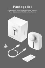 Load image into Gallery viewer, Automatic Liquid Soap Dispenser Intelligent Induction Hand Washer LED Temperature Display Wall-mounted Foam Soap Dispenser Automatic Induction Soap Dispenser Wall-Mounted Mobile Phone Washing Infrared Thermometer Household
