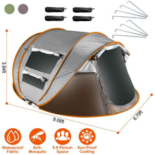 Load image into Gallery viewer, Automatic Pop Up Camping Tent