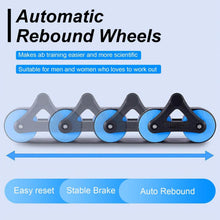Load image into Gallery viewer, Automatic Rebound Anti-Slip AB Roller Wheel with Knee Pad Holder