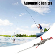 Load image into Gallery viewer, Automatic Stainless Steel Fishing Double Spring Angle Pole Foldable Anti-Rust Steel Fishing Pole Holder Fishing Accessories
