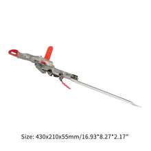 Load image into Gallery viewer, Automatic Stainless Steel Fishing Double Spring Angle Pole Foldable Anti-Rust Steel Fishing Pole Holder Fishing Accessories