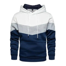 Load image into Gallery viewer, Autumn Casual Hoodie Male Thick Hoodies Hip Hop Streetwear Hooded Pullover Men Clothing Hoodies for Men Pullover Hip Hop Colors Block Pocket Mens Shirts Sport Tops Sweatshirts