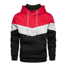 Load image into Gallery viewer, Autumn Casual Hoodie Male Thick Hoodies Hip Hop Streetwear Hooded Pullover Men Clothing Hoodies for Men Pullover Hip Hop Colors Block Pocket Mens Shirts Sport Tops Sweatshirts