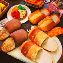 Load image into Gallery viewer, Autumn Winter Home Slippers Warm Home Shoes Look Bread Bun Plush Cotton Indoor Slipper For Women Comfort Slip On Memory Foam Slippers Fur Slip-On House Shoes