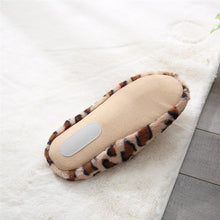 Load image into Gallery viewer, Autumn Winter Home Slippers Women Cotton Floor Shoes Plush Indoor Slippers Women Men Couple Warm House Slippers Slip On Bedroom Slippers With Comfy Fleece Lining
