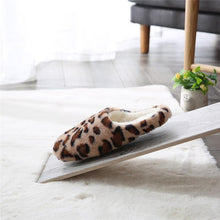 Load image into Gallery viewer, Autumn Winter Home Slippers Women Cotton Floor Shoes Plush Indoor Slippers Women Men Couple Warm House Slippers Slip On Bedroom Slippers With Comfy Fleece Lining