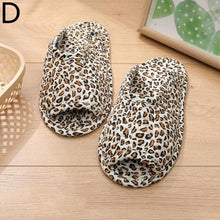 Load image into Gallery viewer, Autumn Winter Women Indoor Slippers Vintage Floral Home Bedroom Slippers Soft Cotton Toe Sole Slippers Women Summer Plaid Slip On House Shoes Non Slip Bedroom Slippers