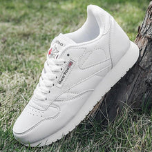 Load image into Gallery viewer, Autumn Womens Mens Sneakers Black Fashion Vulcanized Shoes Lace-up Casual Flats Light Couple Fashion Sneakers Breathable Casual Comfortable Lightweight Sneakers