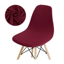 Load image into Gallery viewer, Avangarde Style Printed Seat Cover For Shell Chair Armless Shell Chair Cover Banquet Home Slipcover Elastic Removable Stretch High Back For Sofa Armchairs