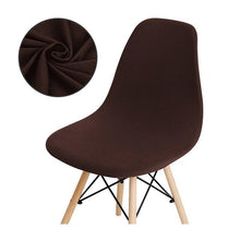 Load image into Gallery viewer, Avangarde Style Printed Seat Cover For Shell Chair Armless Shell Chair Cover Banquet Home Slipcover Elastic Removable Stretch High Back For Sofa Armchairs
