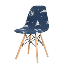 Load image into Gallery viewer, Avangarde Style Printed Seat Cover For Shell Chair Armless Shell Chair Cover Banquet Home Slipcover Elastic Removable Stretch High Back For Sofa Armchairs