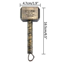 Load image into Gallery viewer, Avengers Style Thor Hammer Mjolnir Bottle Opener