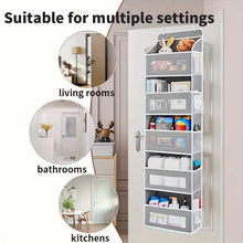 Load image into Gallery viewer, 5-Tier Over-the-Door Storage Box Organizer