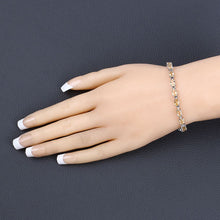 Load image into Gallery viewer, 9.03 Carat Genuine Citrine .925 Sterling Silver Bracelet