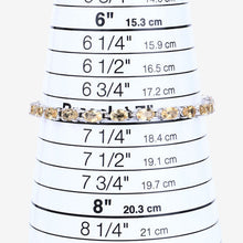 Load image into Gallery viewer, 9.03 Carat Genuine Citrine .925 Sterling Silver Bracelet