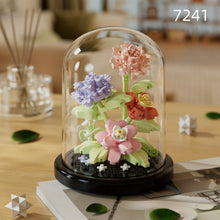 Load image into Gallery viewer, DIY Flower Building Blocks Set - Romantic Proposal Decor, Desktop Ornament & Puzzle Toy, Perfect Birthday Gift Ramadan Mubarak