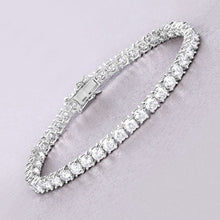 Load image into Gallery viewer, 10.00 Carat Lab Grown Diamond 14K White Gold Bracelet