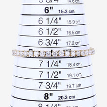 Load image into Gallery viewer, 10.00 Carat Lab Grown Diamond 14K Yellow Gold Bracelet