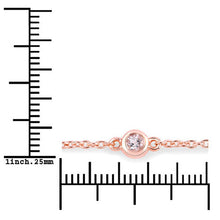 Load image into Gallery viewer, 0.45 Carat Genuine Morganite .925 Sterling Silver Bracelet