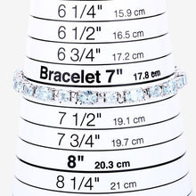 Load image into Gallery viewer, 10.06 Carat Genuine Aquamarine .925 Sterling Silver Bracelet