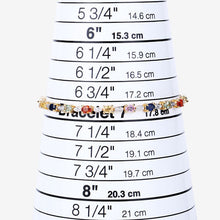 Load image into Gallery viewer, 1.83 Carat Genuine Multi Sapphire .925 Sterling Silver Bracelet