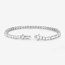 Load image into Gallery viewer, 7.00 Carat Lab Grown Diamond 14K White Gold Bracelet