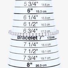 Load image into Gallery viewer, 7.00 Carat Lab Grown Diamond 14K White Gold Bracelet