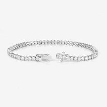 Load image into Gallery viewer, 5.10 Carat Lab Grown Diamond 14K White Gold Bracelet