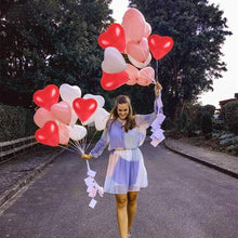 Load image into Gallery viewer, Modern 100Pc Red Pink Balloons 10Inch Love Heart Latex Balloons For Wedding Party and Celebration Helium Balloon Valentines Day Birthday Party Inflatable Balloons