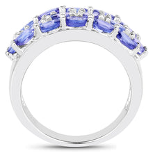 Load image into Gallery viewer, 2.72 Carat Genuine Tanzanite .925 Sterling Silver Ring