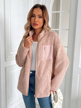Load image into Gallery viewer, Winter Warm Zip Up Long Sleeve Jacket Fuzzy Cozy & Stylish Jacket Cold-Weather Essential Outdoor Jacket