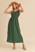 Load image into Gallery viewer, Side Slit Round Neck Sleeveless Midi Dress For Women Versatile, Chic & Comfortable for Any Occasion